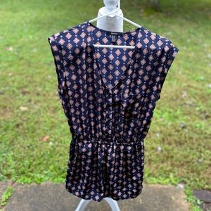 Forever 21 Navy Romper